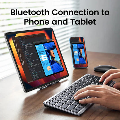 Arabic Wireless Keyboard Bluetooth 5.0 / 2.4G for Macbook / PC