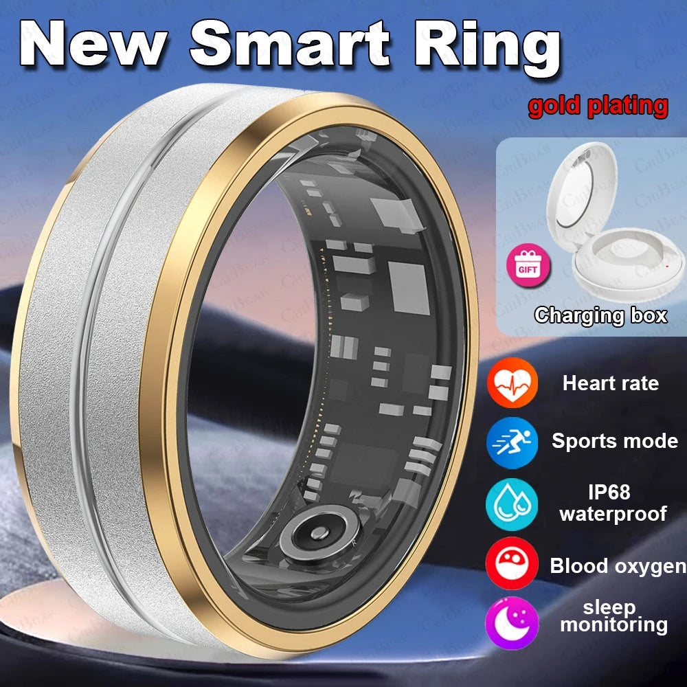 Smart Ring with GPS & Sleep Tracking for Android & iPhone