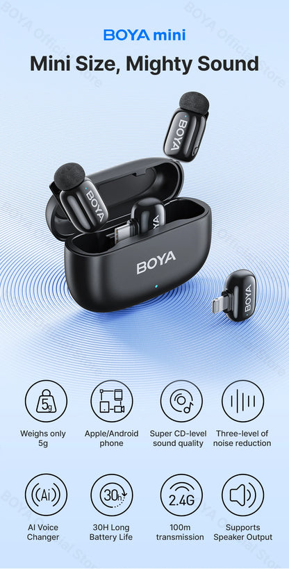 Boya Mini Wireless Microphone