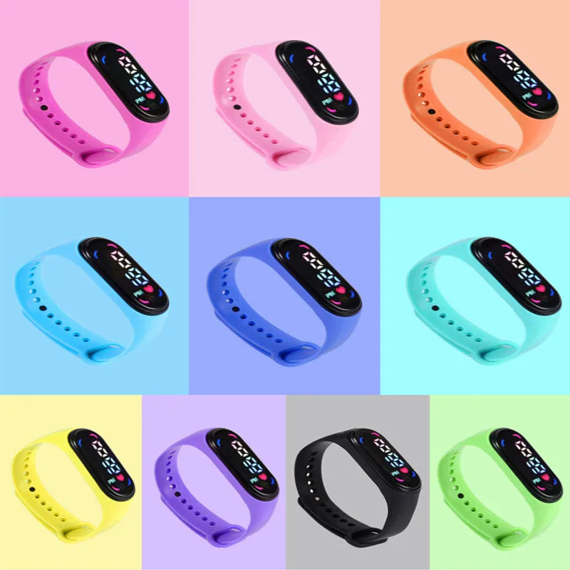 Kids Smart Watch – Waterproof LED Touchscreen