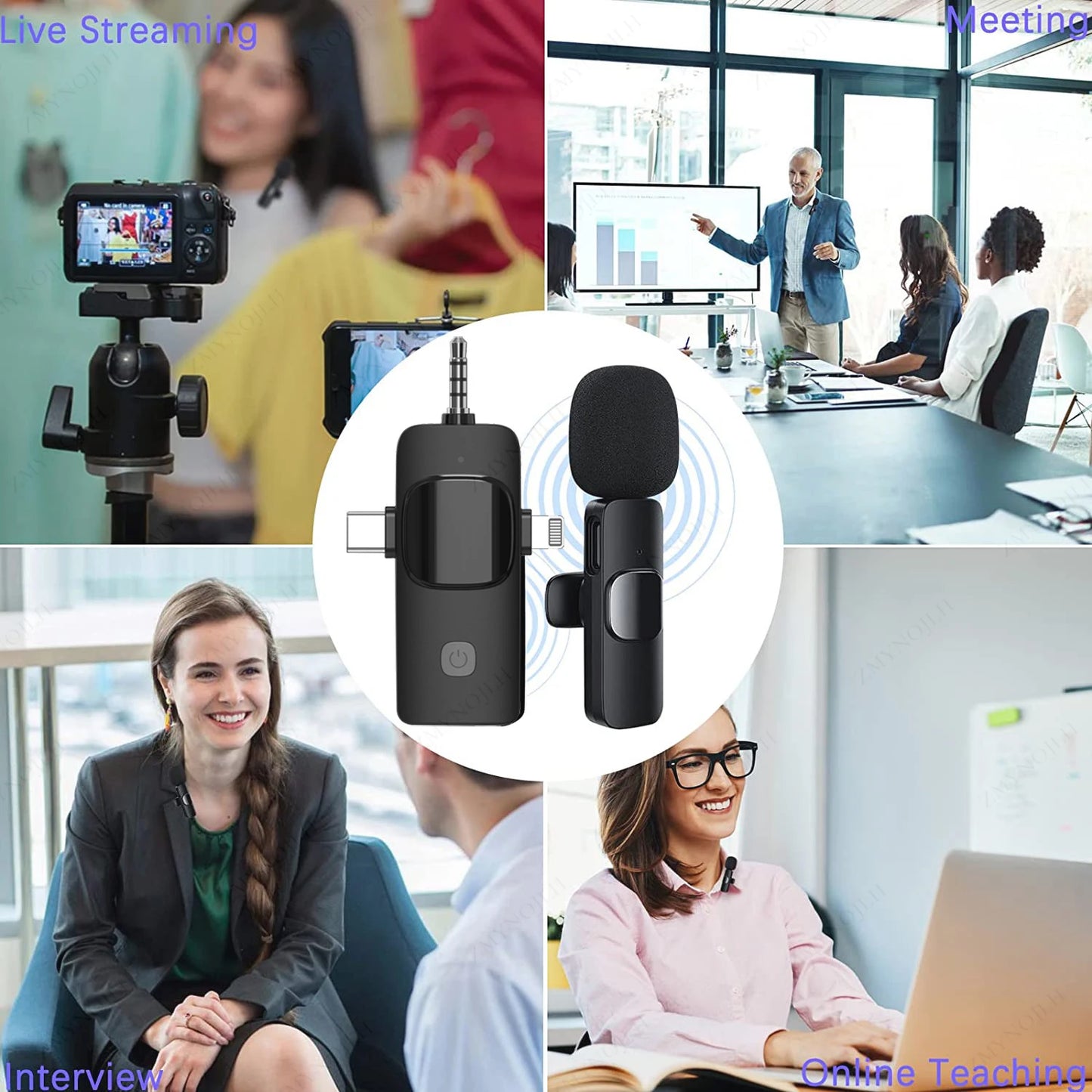 Wireless Microphone for All Devices