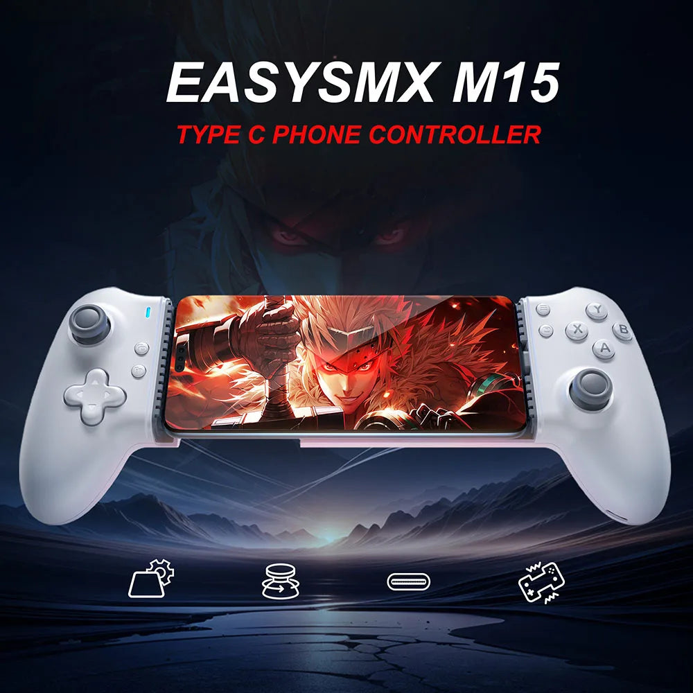 iPhone / Android Type-C Controller EASYMX M15 Gamepad