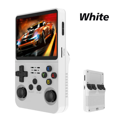 128GB / 64GB R36S Retro Handheld Video Game Console 3.5 Inch IPS Screen