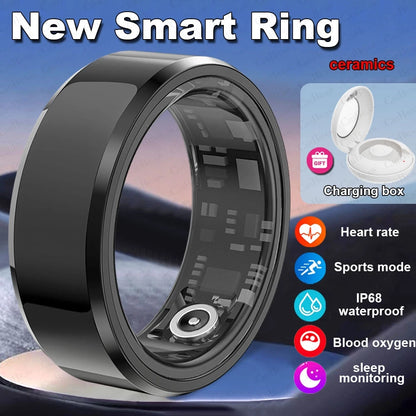 Smart Ring with GPS & Sleep Tracking for Android & iPhone