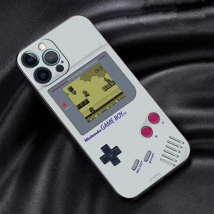 Retro Game Console Black Case for iPhone