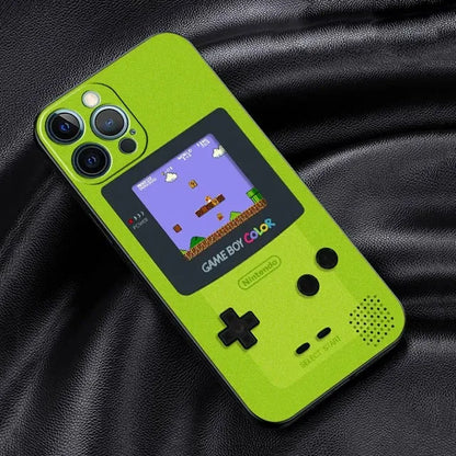 Retro Game Console Black Case for iPhone