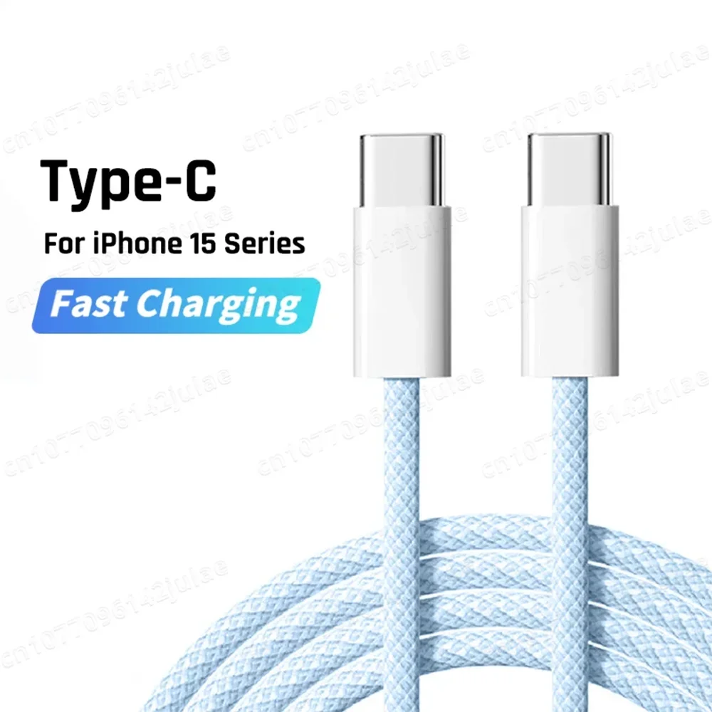 Fast Charging Cable PD 60W 6A USB C to Type C