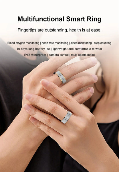 Smart Ring with GPS & Sleep Tracking for Android & iPhone