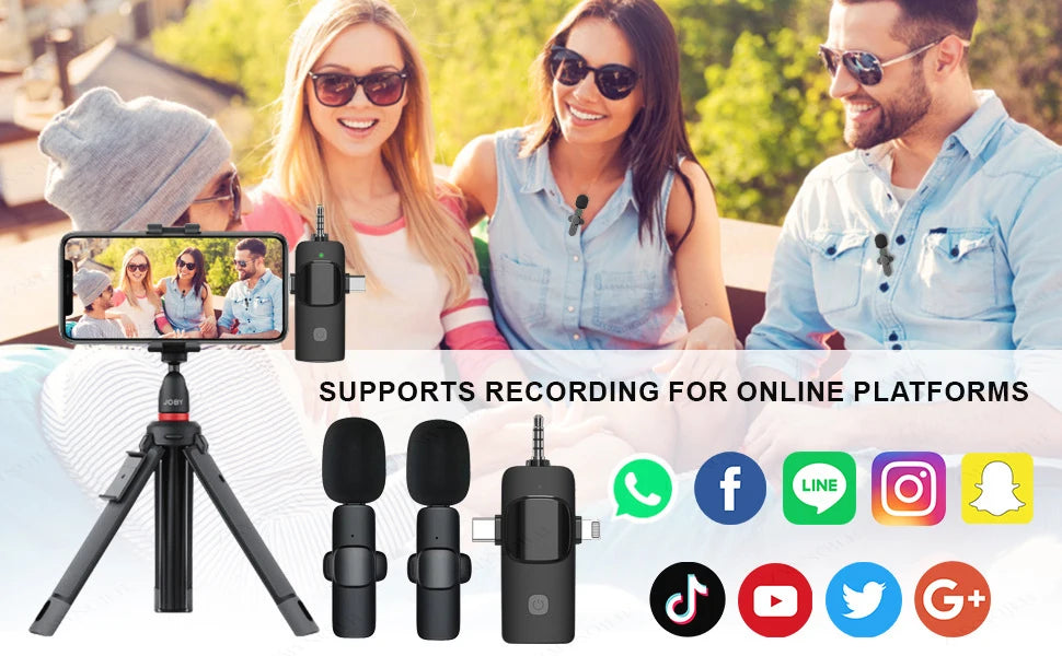 Wireless Microphone for All Devices