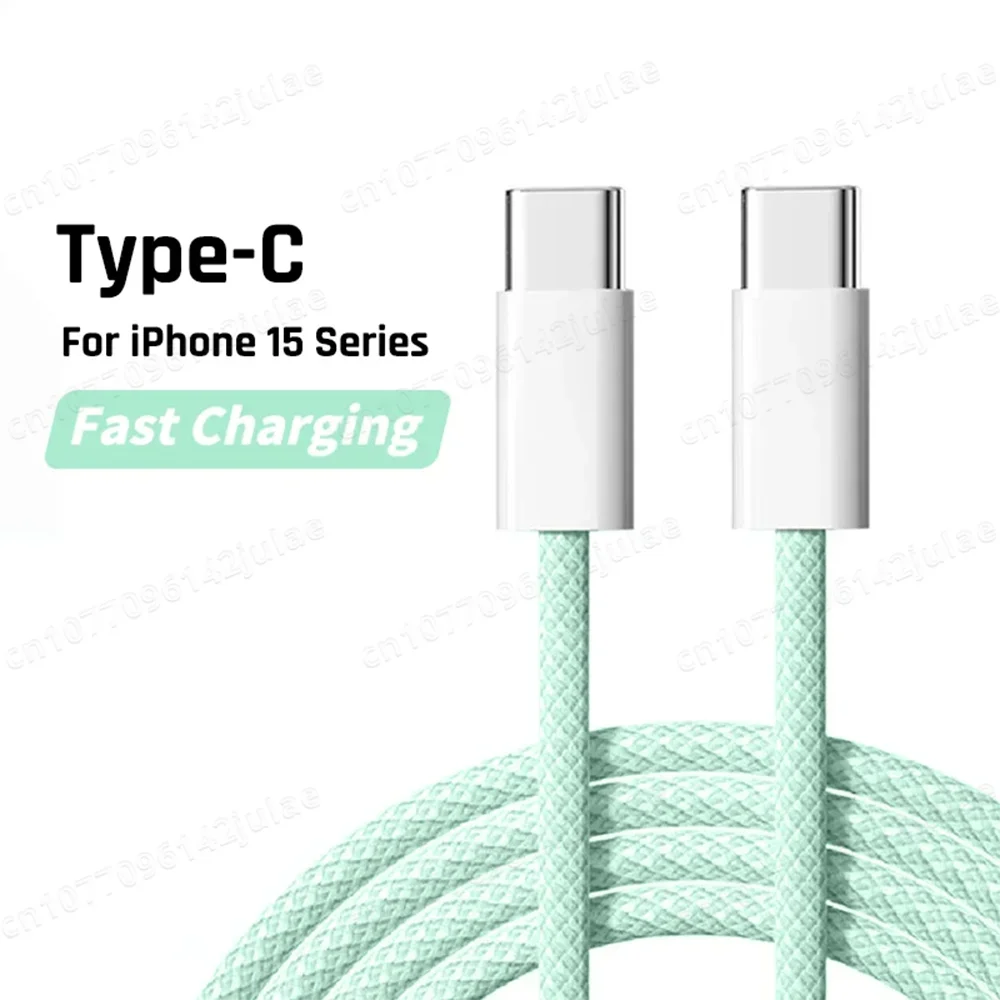 Fast Charging Cable PD 60W 6A USB C to Type C