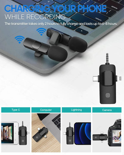 Wireless Microphone for All Devices