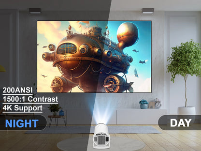 4K Projector All in One