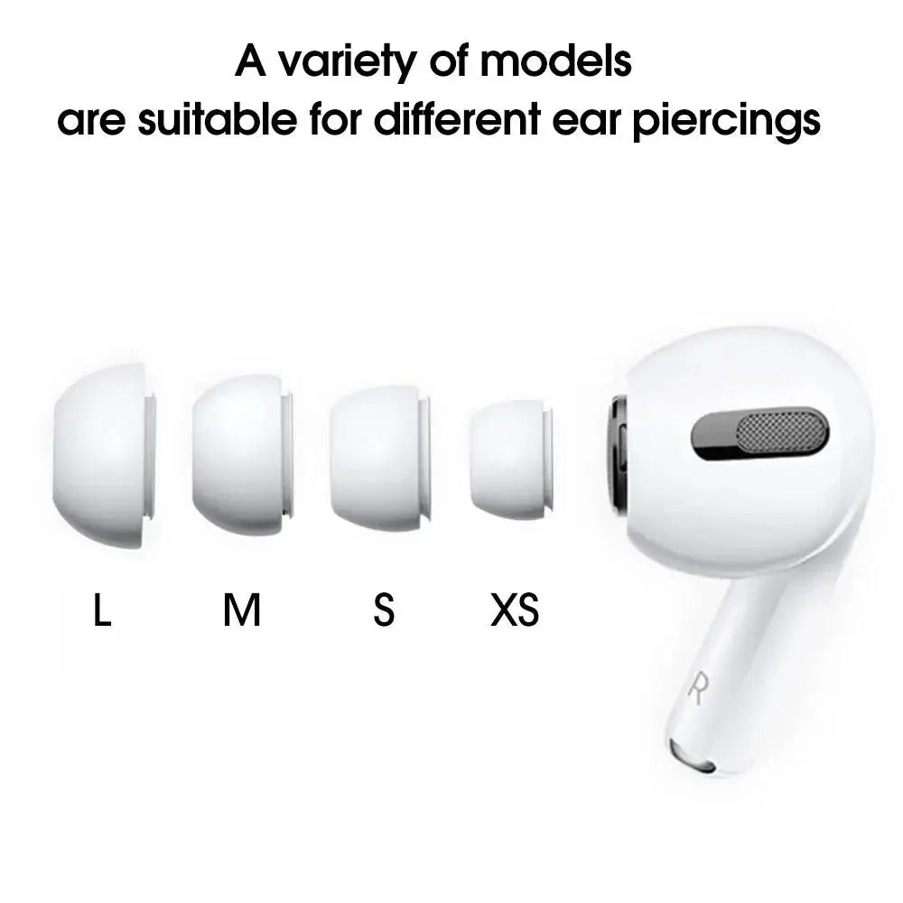 Soft Silicone Ear Tips for Airpods Pro 1st and 2nd Generation