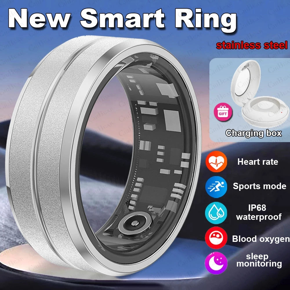 Smart Ring with GPS & Sleep Tracking for Android & iPhone