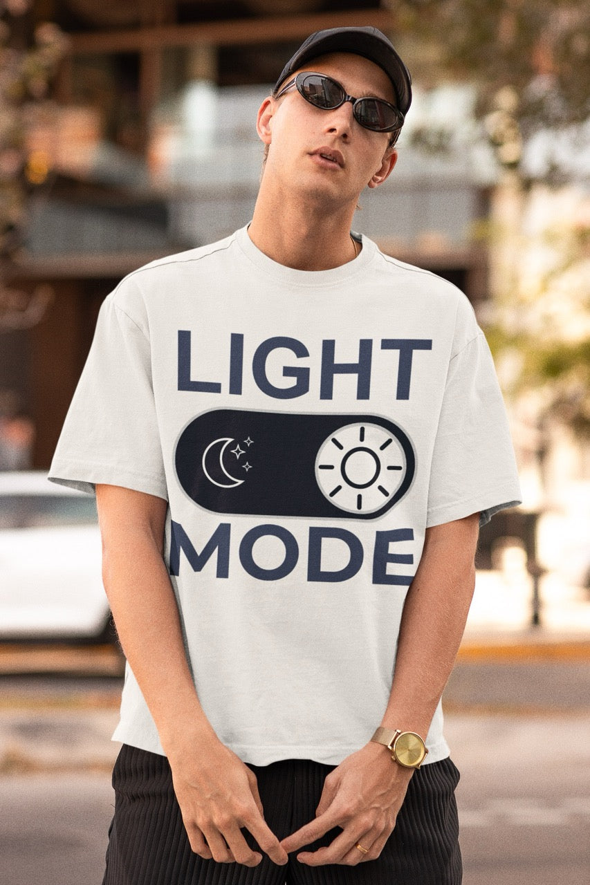 Oversized T-Shirt - “Dark Mode” & “Light Mode”